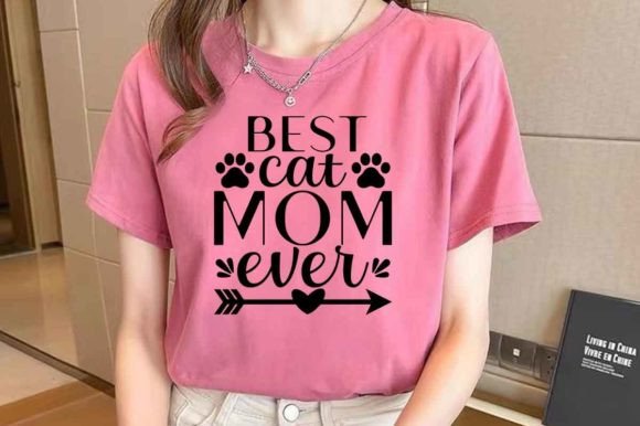Cat Mom SVG for Crafts and Graphics