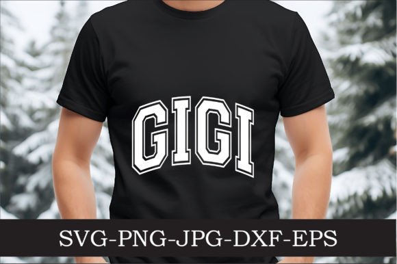 Gigi Varsity Letters: Retro Graphics for Crafts