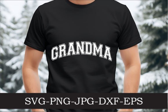Grandma Varsity Letters: Graphics for Crafts