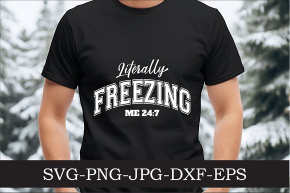 Literally Freezing Varsity Letters: A Designer's Take