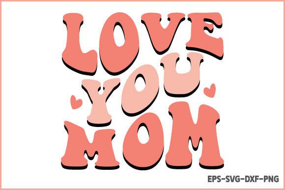 Retro Mother's Day Graphics for Crafts & Branding