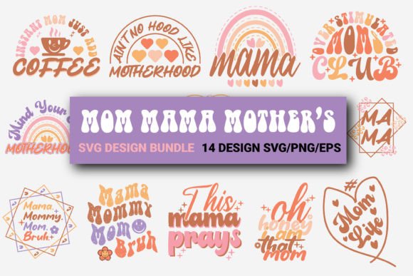 Review: Mom Mama Mother s Day SVG-PNG Design for Embroidery
