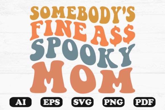 Spooky Mom PNG: Graphics for Crafts & Branding